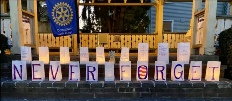 Light a candle on 9/11 anniversary;  Rotary holds annual Angel Lights event